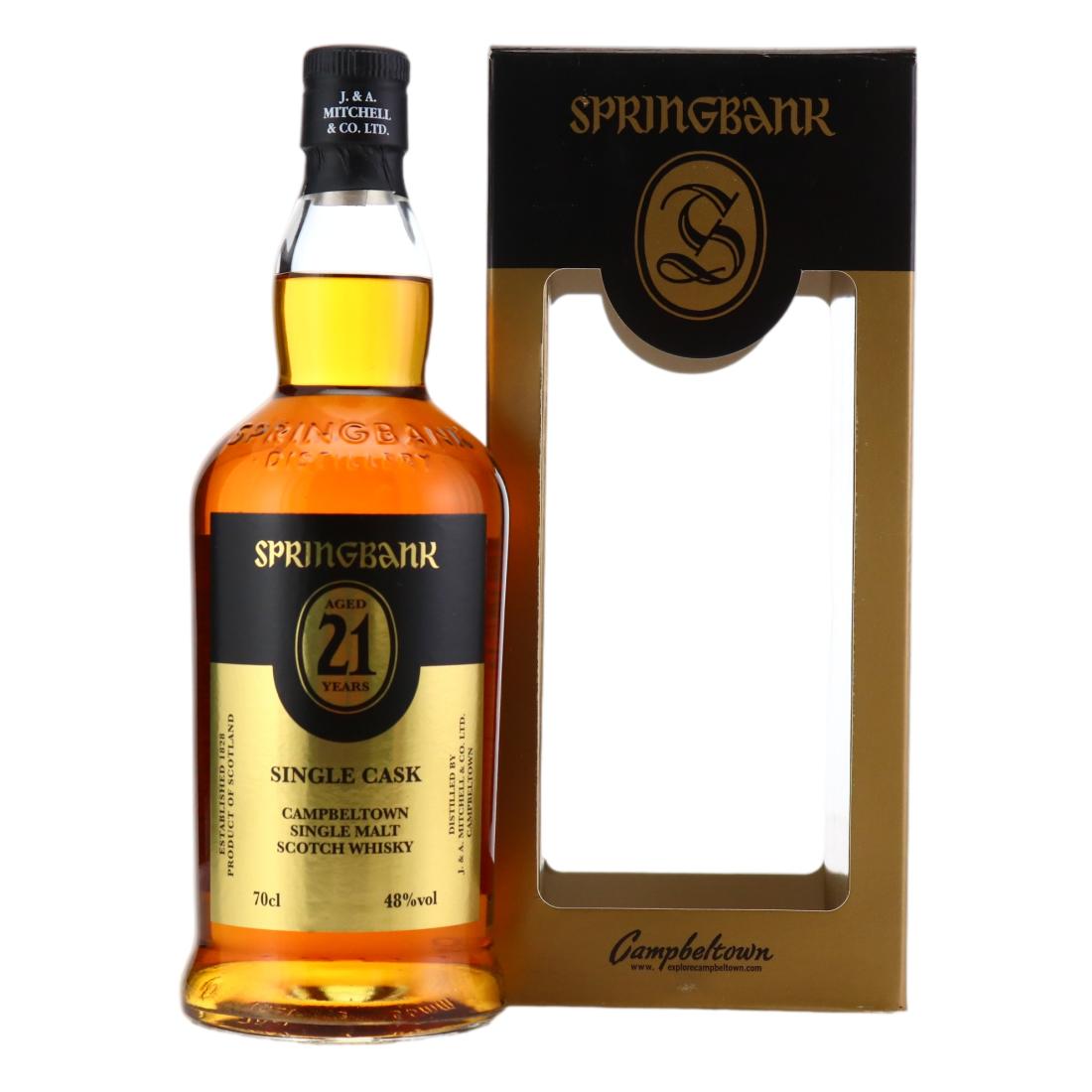 Springbank 21 Single Cask Vin Spiritus
