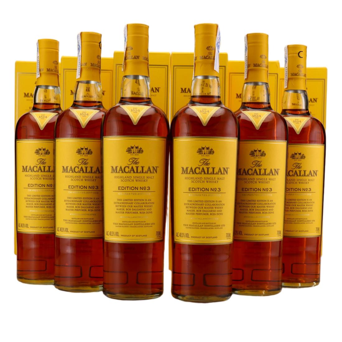 Macallan Edition No 3 6 X 70cl Case