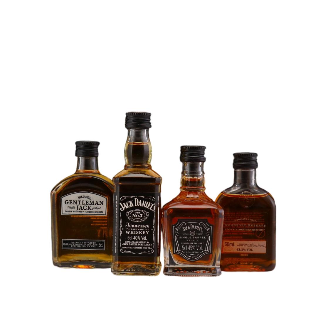 Jack Daniels Woodford Reserve Miniature X 4