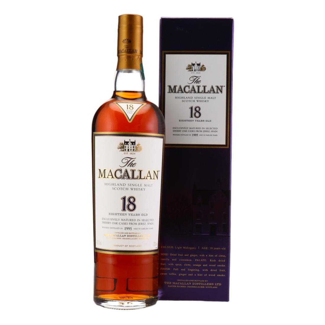 Macallan 1995 18