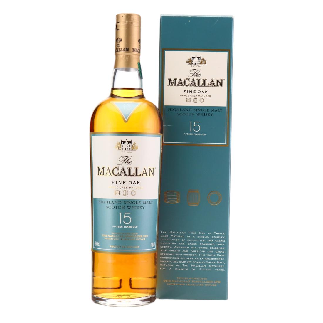 Macallan Fine Oak 15