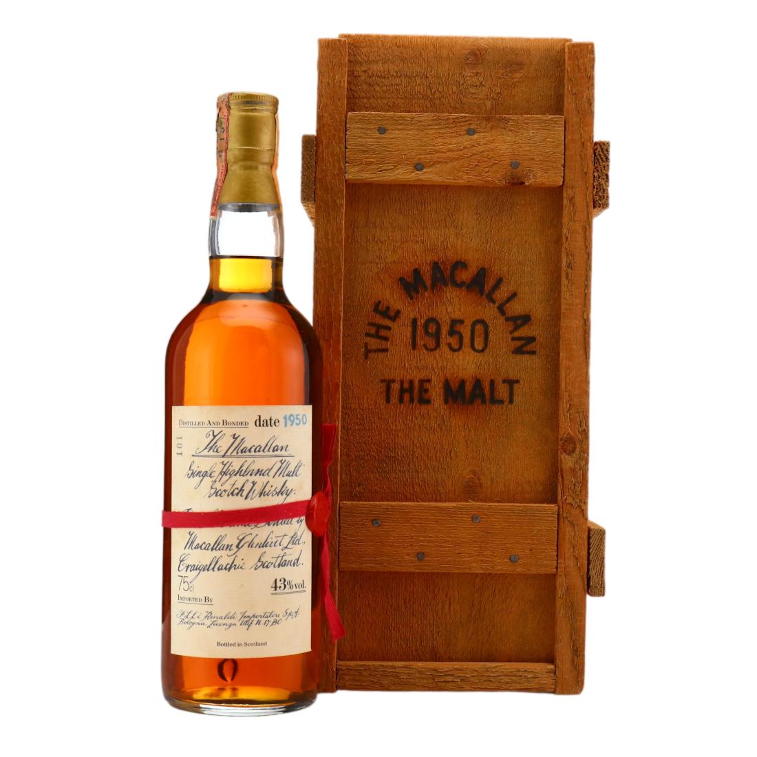 Macallan 1950 Red Ribbon