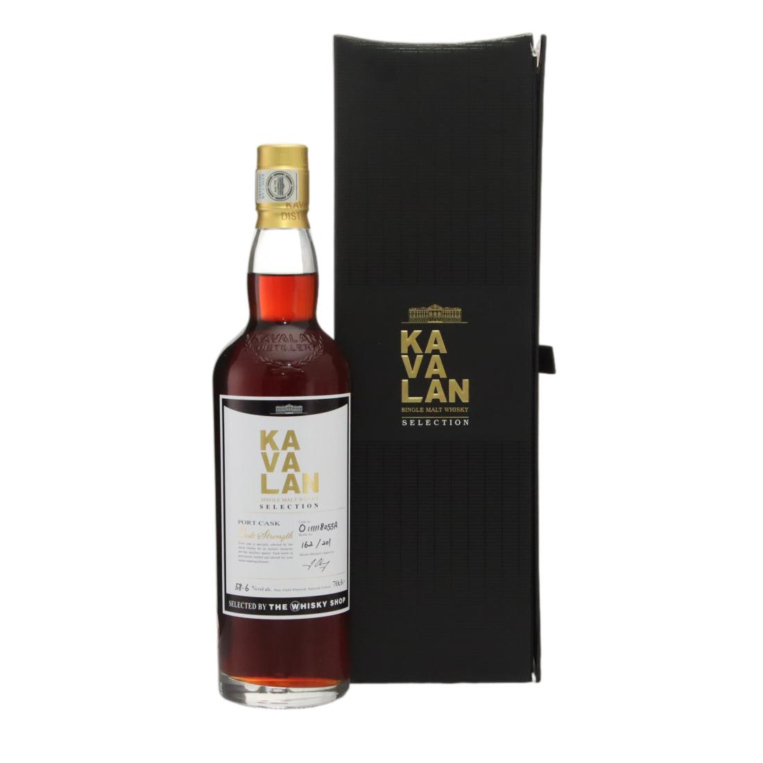 Kavalan 2011 Selection Port Cask #8 Year Old, Port Cask, Cask No. Ommb055, 2019, 58.6% whisky bottle