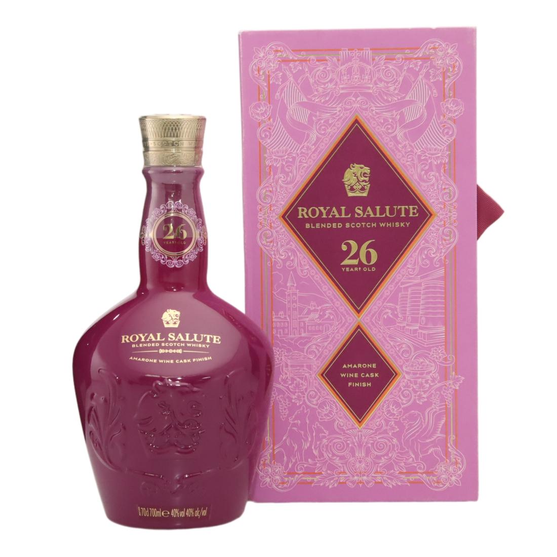 Royal Salute Amarone Wine Cask Finish 26 Year Old, 2023, 40% whisky bottle
