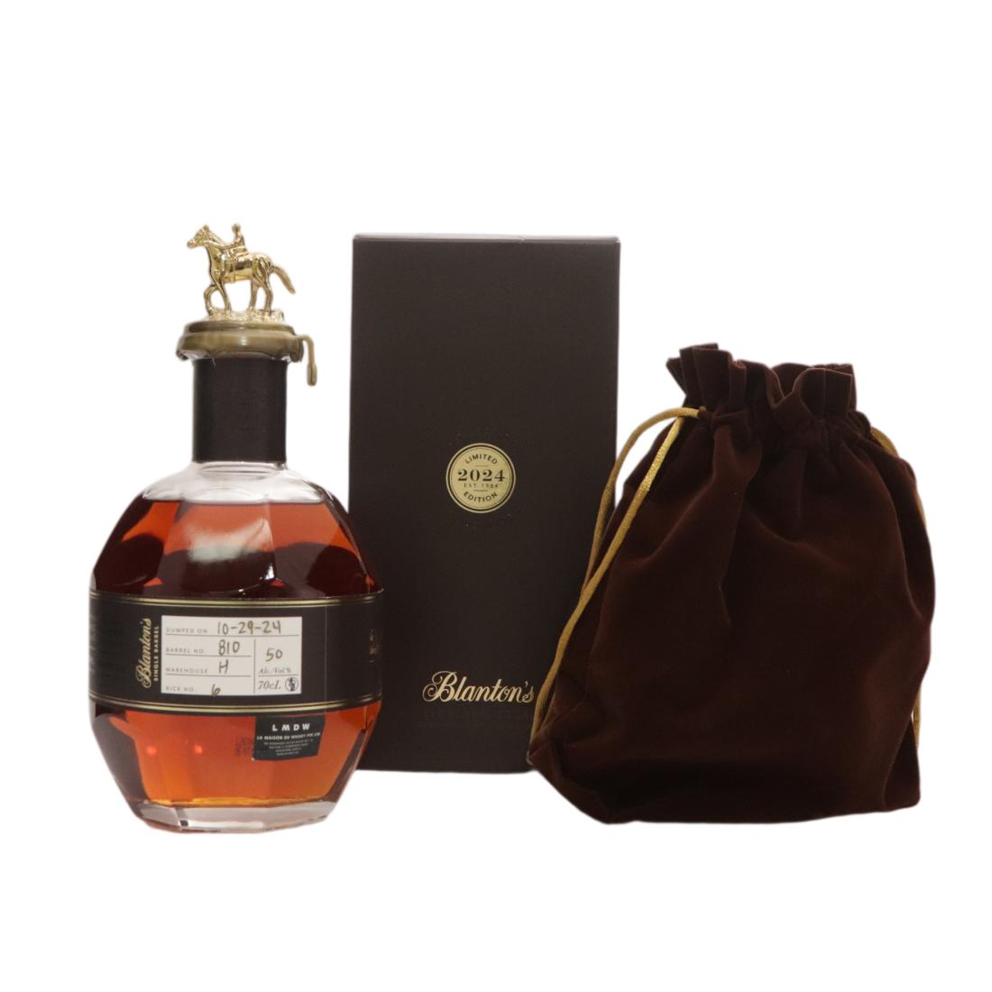 Blanton's Foundations Single Barrel, Cask #810, 2024, 50% whisky bottle