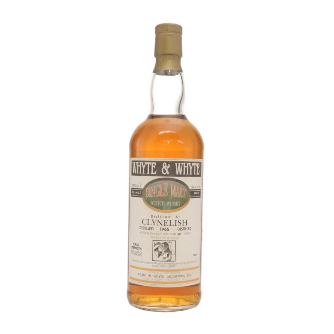 Clynelish 28 Year Old, 1993, Whyte & Whyte, 50.7% whisky bottle
