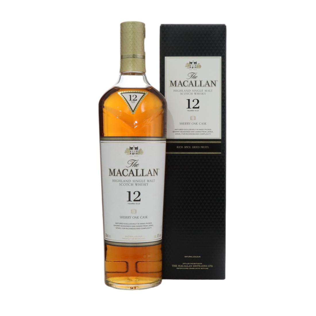 Macallan 12 Sherry Oak Cask