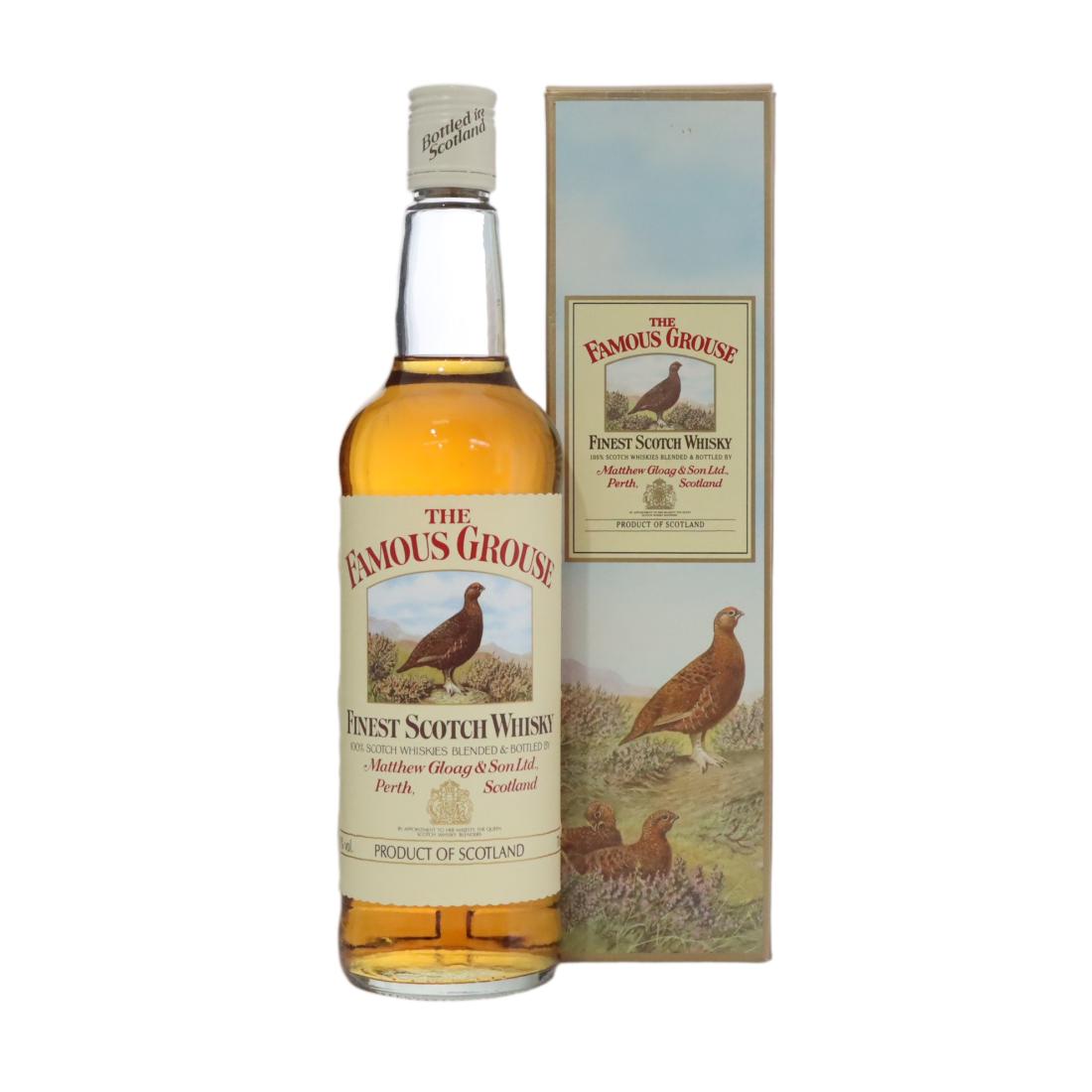 Famous Grouse Finest Scotch Whisky, 40% whisky bottle