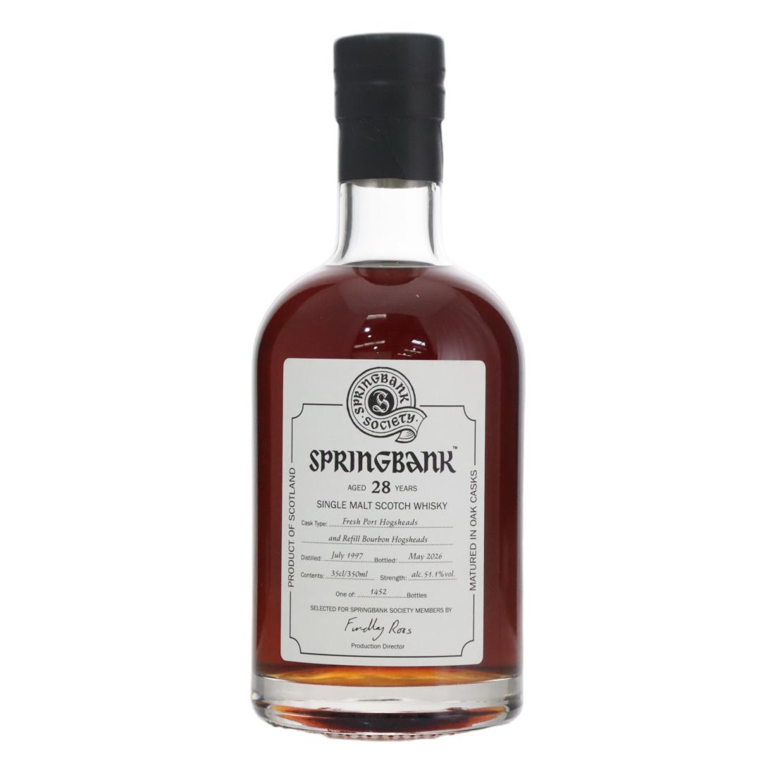 Springbank 1997 Springbank Society 28 Year Old