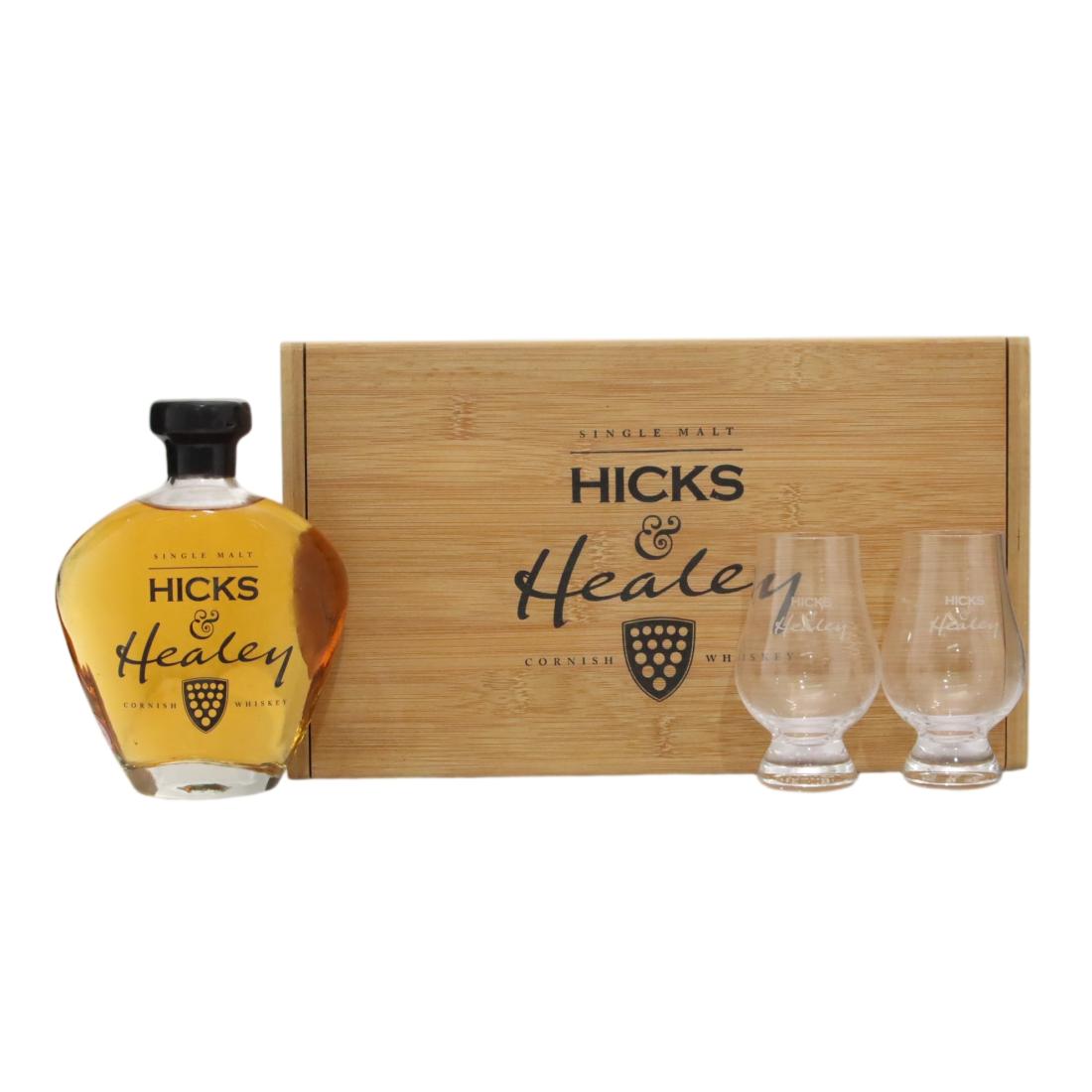 Hicks & Healey Cornish Single Malt, Bourbon Cask, 2019, 60.9% whisky bottle