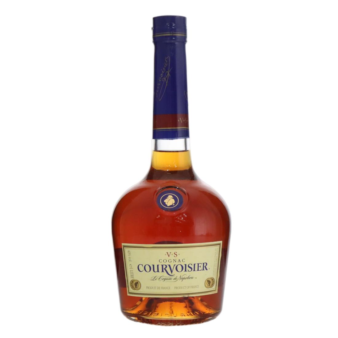 Courvoisier VS, 40%, 1L whisky bottle