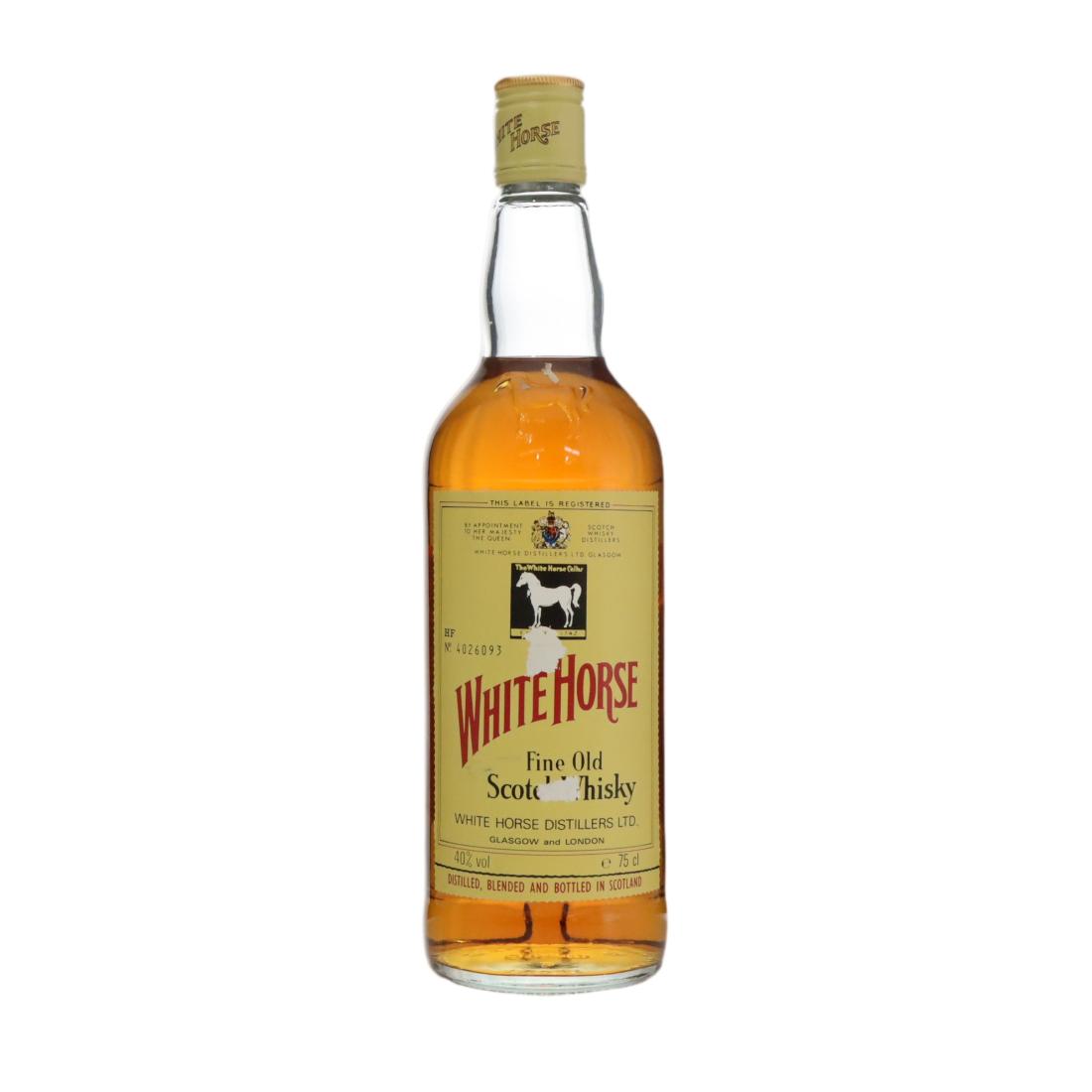 White Horse Fine Old Scotch Whisky, 40%, 75cl whisky bottle