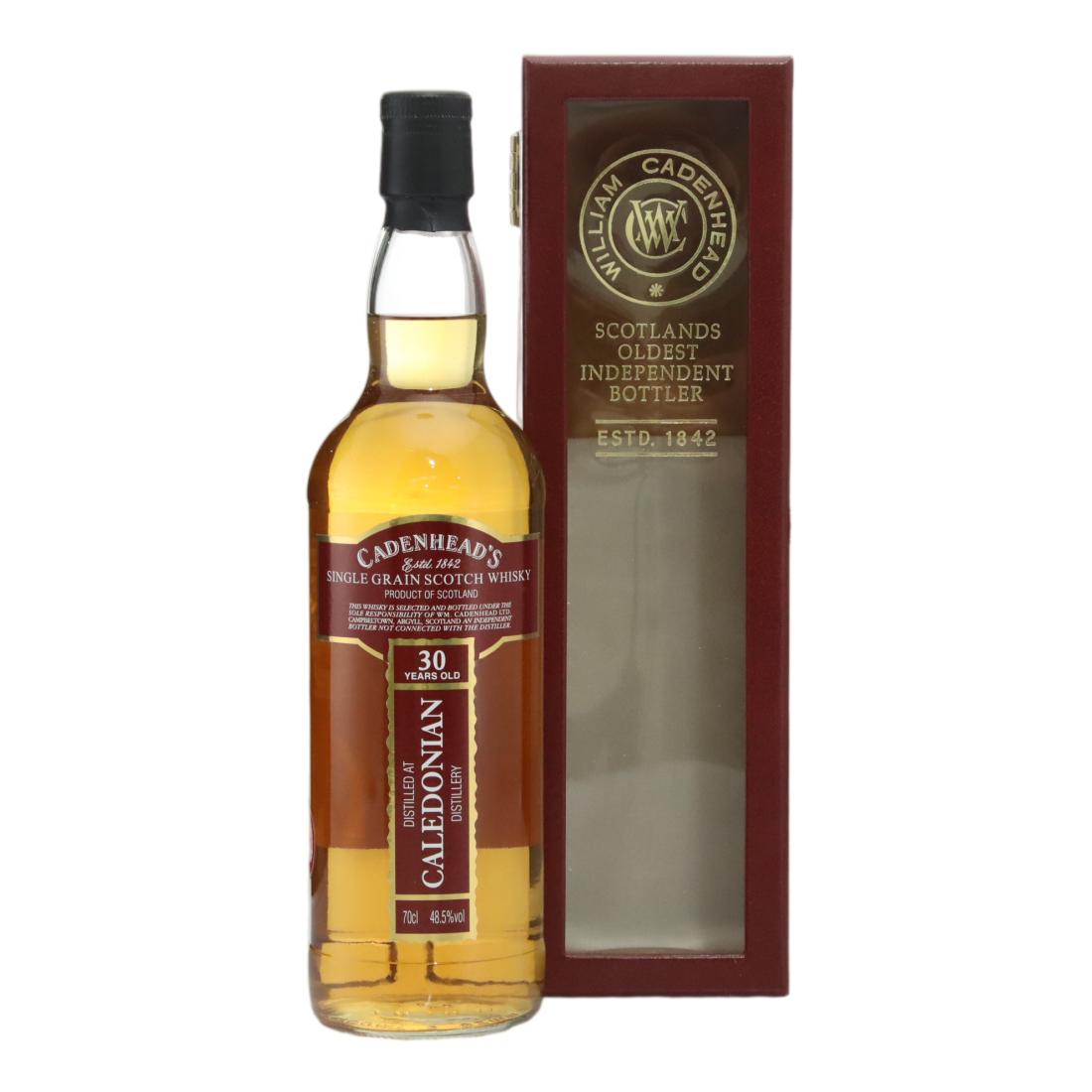 Caledonian 30 Year Old, Hogshead Cask, 1987, Cadenhead's, 48.5%