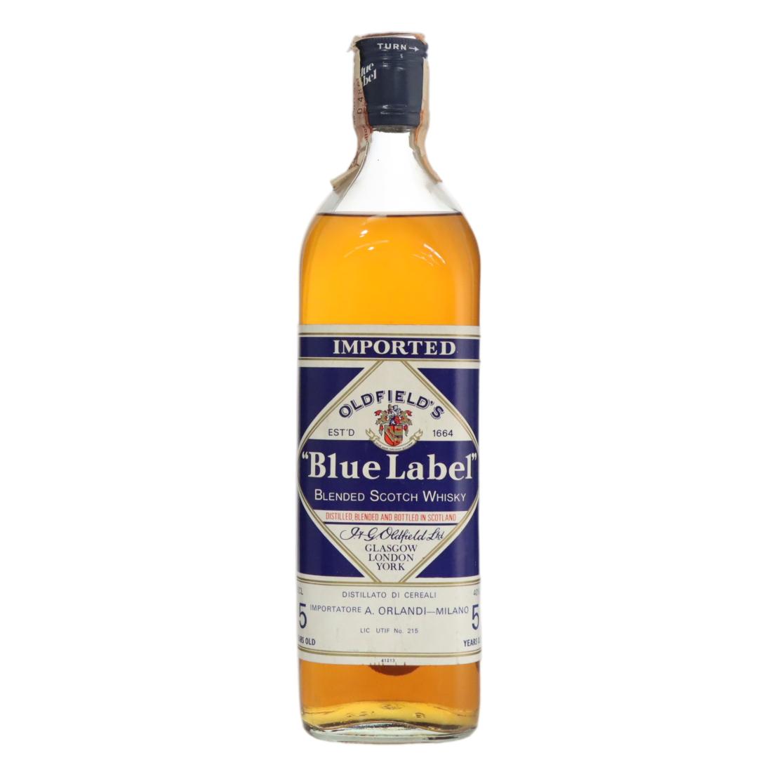 Oldfield S 5 Blue Label Scotch Whisky Orlandi