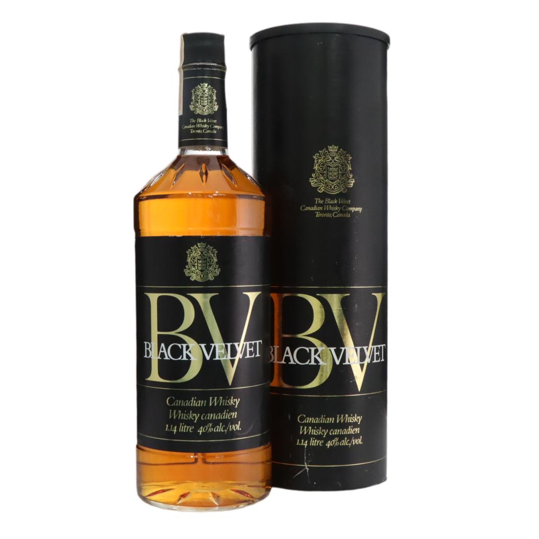 Black Velvet, 40% whisky bottle