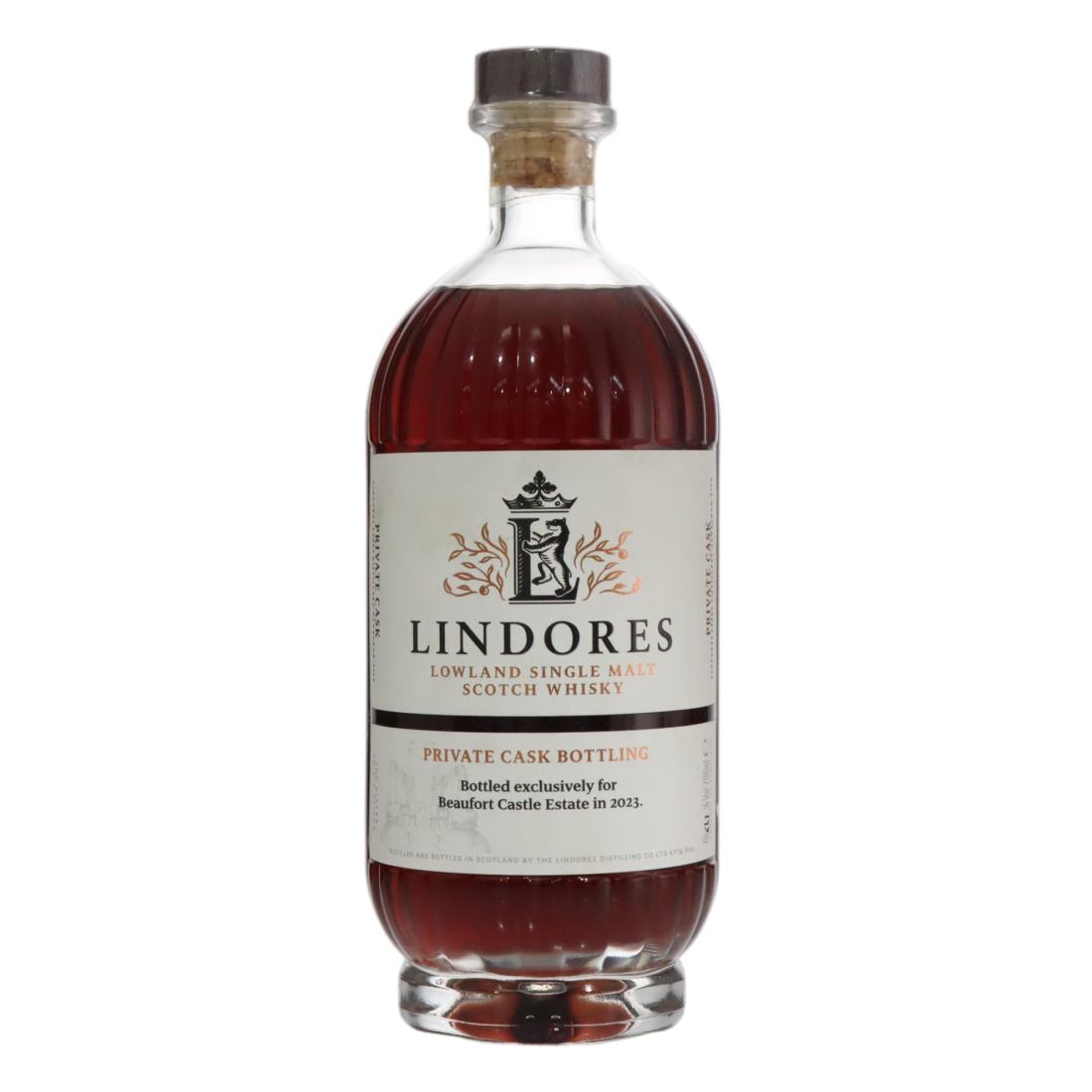 Lindores Private Cask Bottling, Sherry Cask, 2023, 61.1% whisky bottle