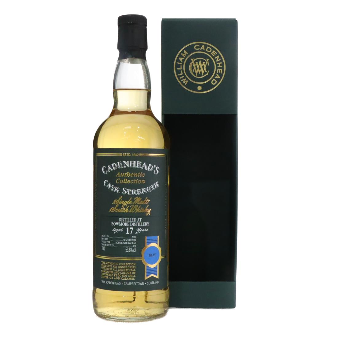 Bowmore 2001 Cadenhead S Authentic Collection 17