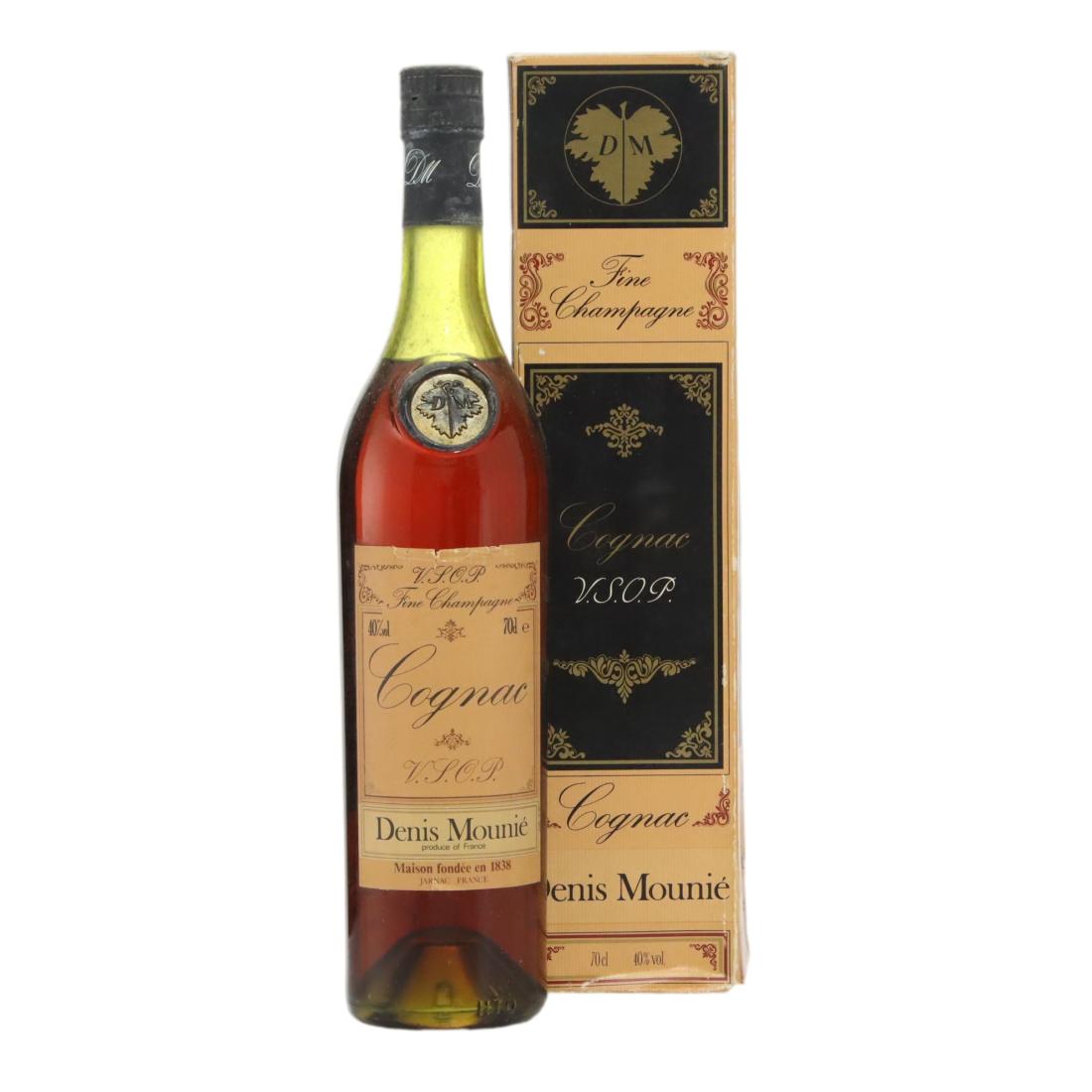 Denis-Mounie VSOP Fine Champagne Cognac, 2008, 40% whisky bottle