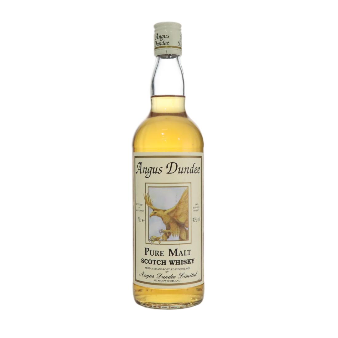 Angus Dundee The Golden Eagle Pure Malt, 1999, 40% whisky bottle