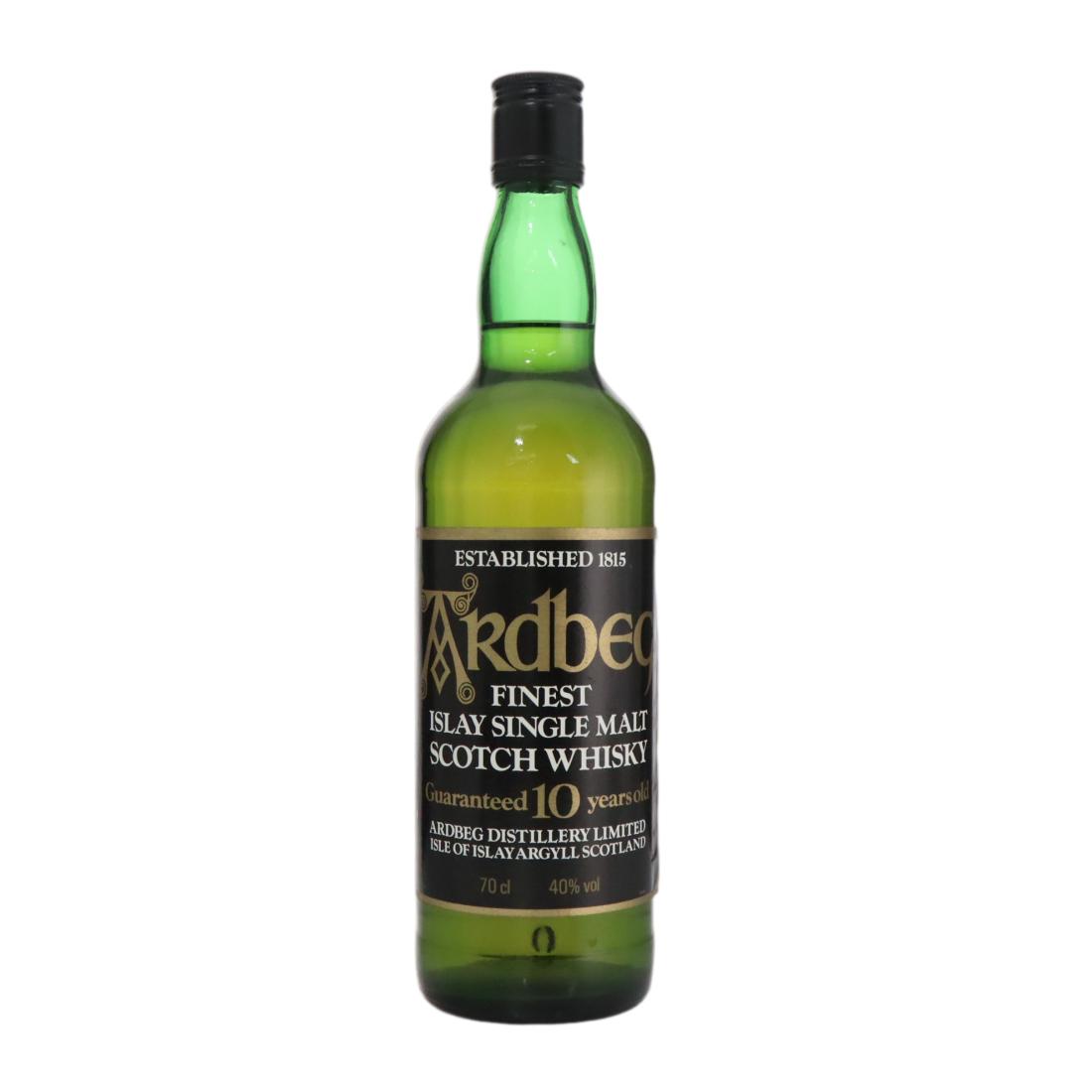 Ardbeg Guaranteed 10 Year Old, 1991, 40% whisky bottle