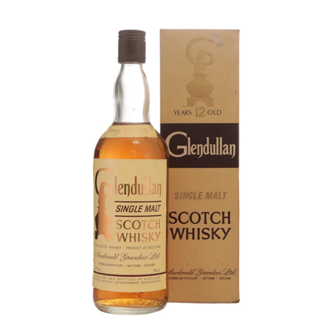 Glendullan Macdonald Greenlees 12 Year Old, 47% whisky bottle