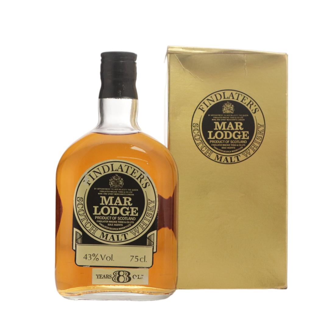 Findlater's Mar Lodge 8 Year Old, Oak Cask, 43% whisky bottle
