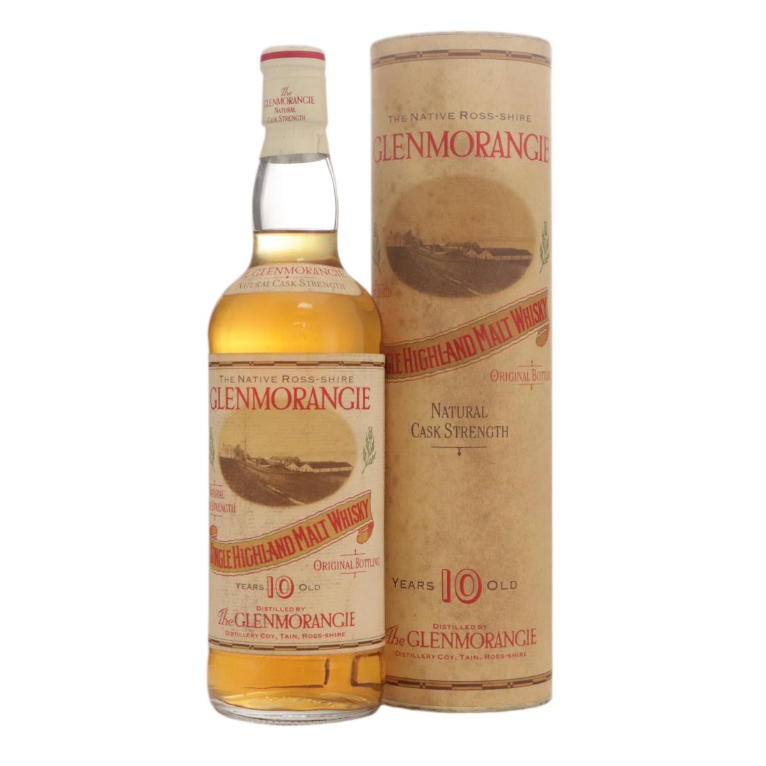Glenmorangie Natural Cask Strength 10 Year Old, Oak Cask, Cask #5523, 1990, 60% whisky bottle