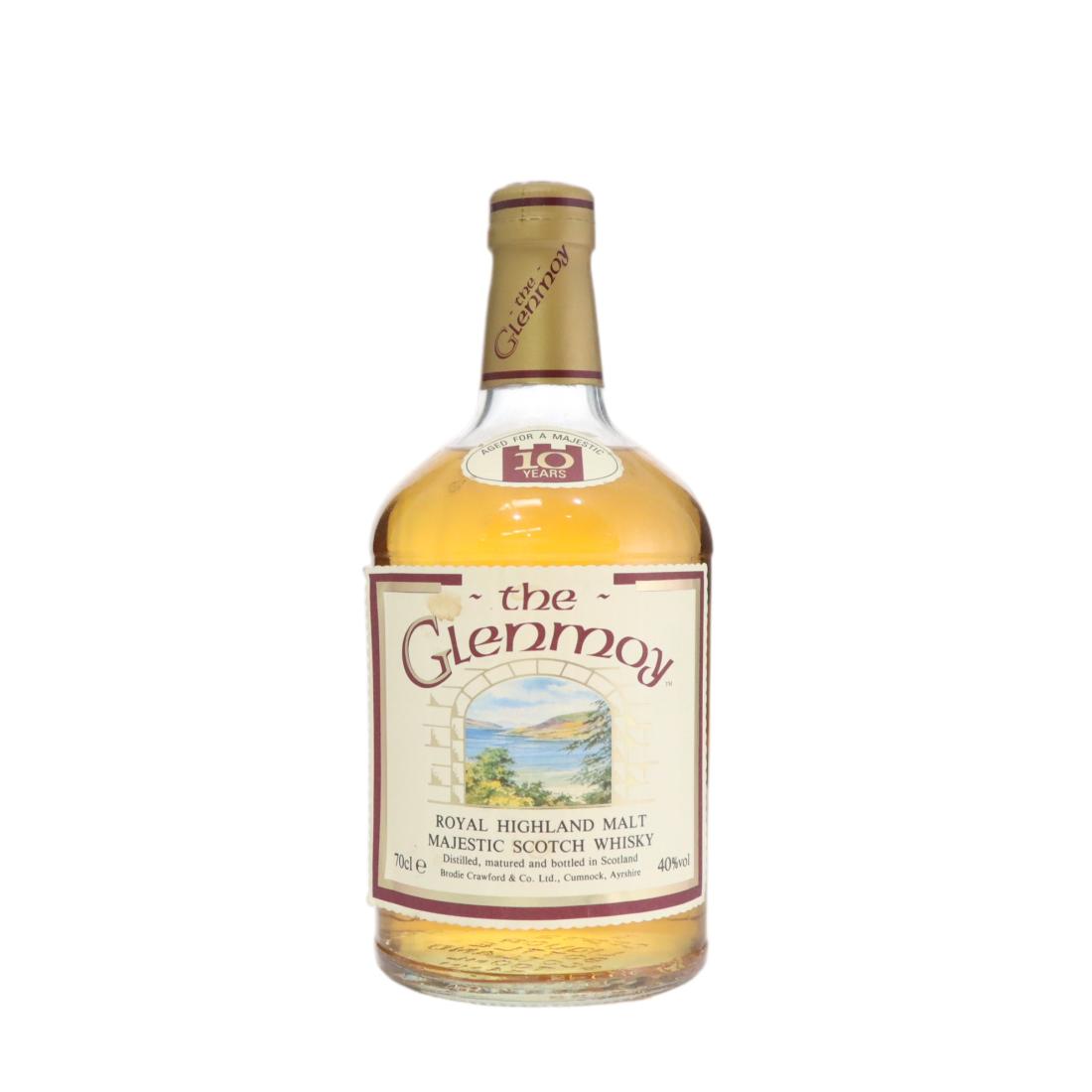 Glenmoy Royal Highland Malt 10 Year Old, 40% whisky bottle