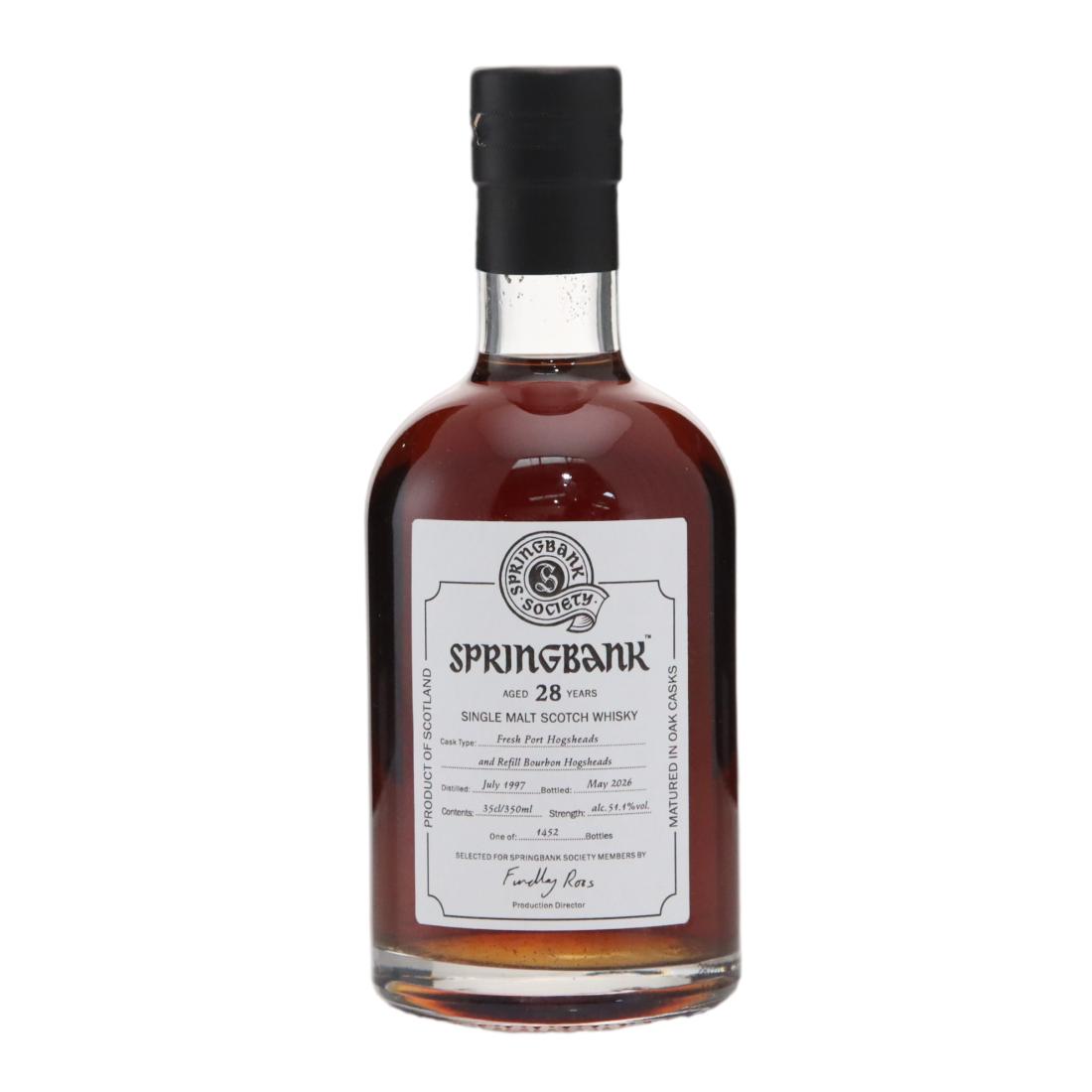Springbank 1997 Springbank Society 28 Year Old