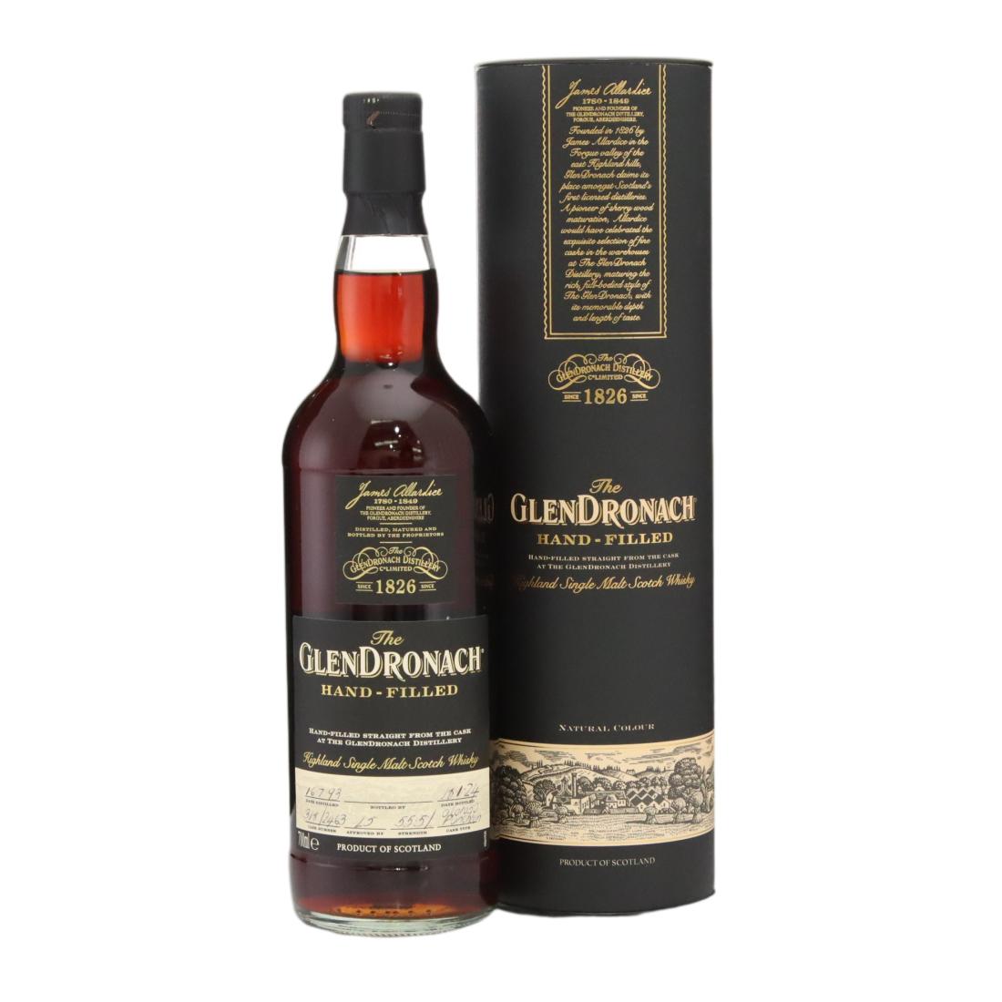 Glendronach Hand-Filled 31 Year Old, Sherry Cask, Cask #2463, 2024, 55.5% whisky bottle