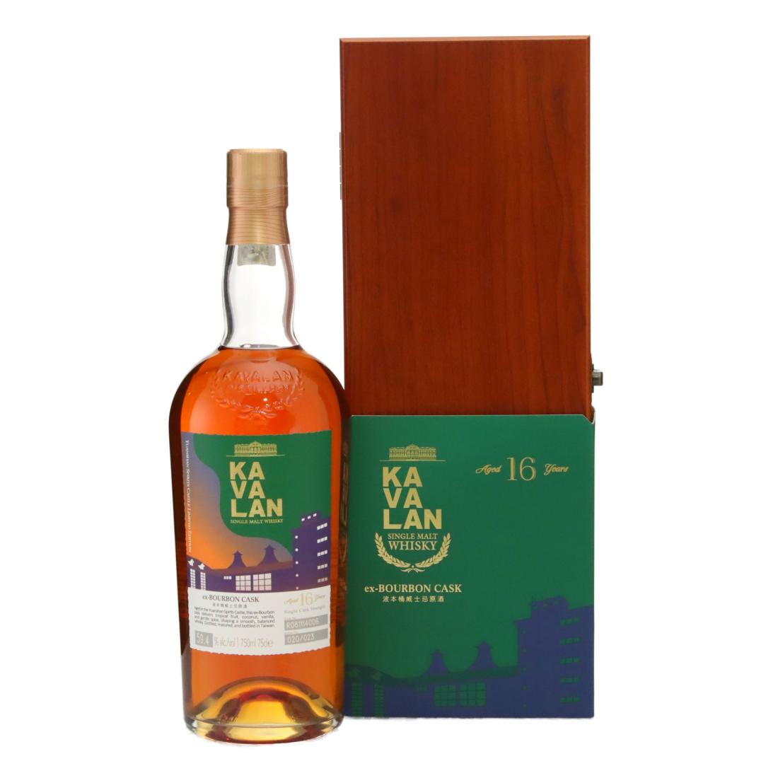 Kavalan Yuanshan Spirits Castle Limited Edition 16 Year Old, Bourbon Cask, Cask #B080616005, 2024, 59.4% whisky bottle