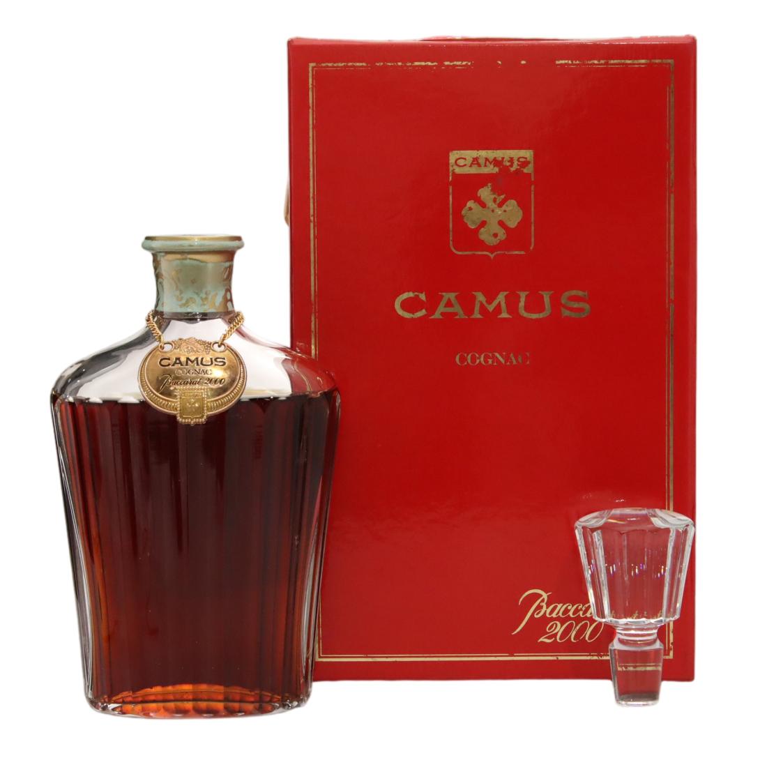 Camus Baccarat Crystal Decanter 2000, 2000 whisky bottle