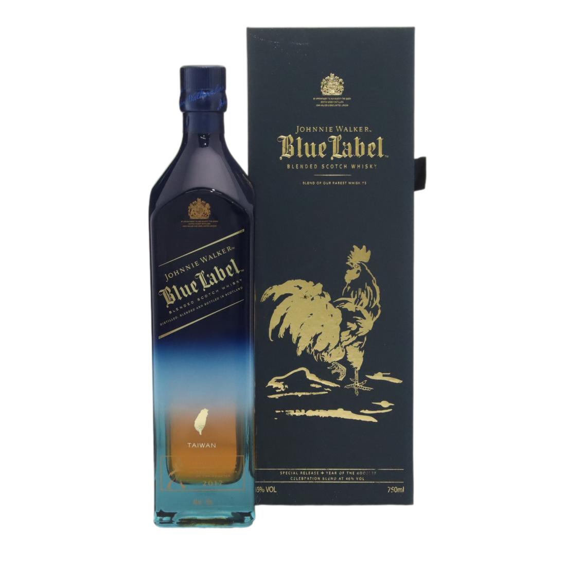Johnnie Walker Blue Label Year of the Rooster, 2017, 46% whisky bottle