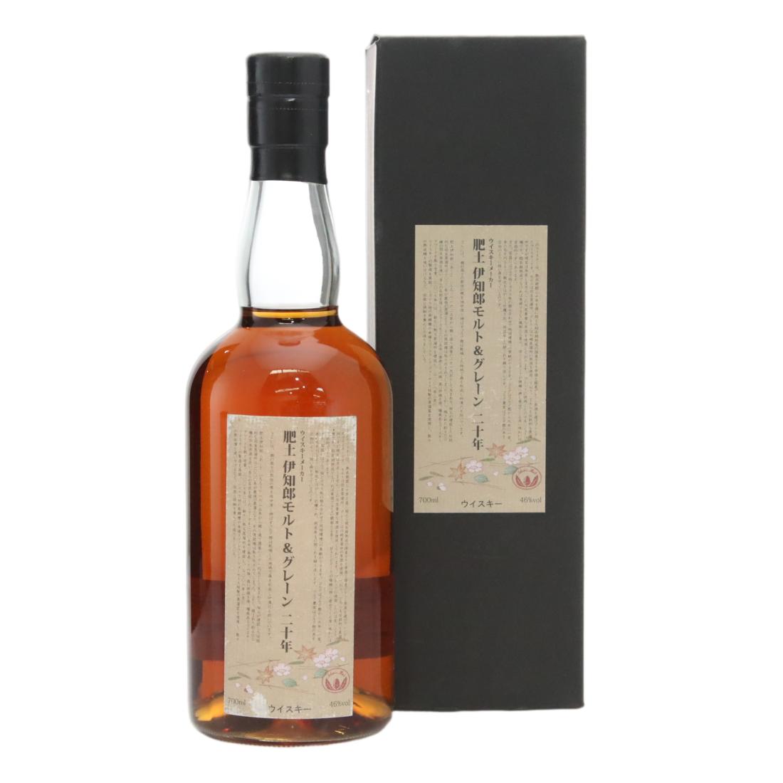 Ichiro's Malt & Grain 20 Year Old, 46% whisky bottle