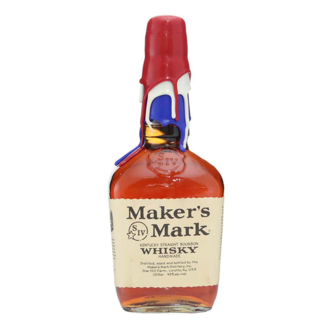 Maker's Mark Straight Bourbon - September 11th Tribute Litre, 2017, 45% whisky bottle