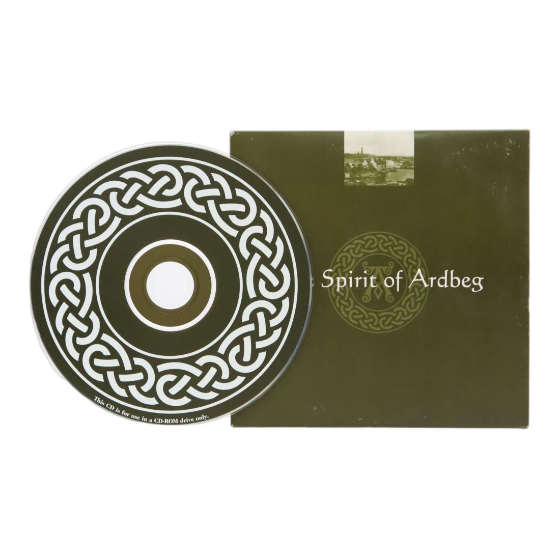 Ardbeg The Spirit of Ardbeg CD-ROM whisky bottle