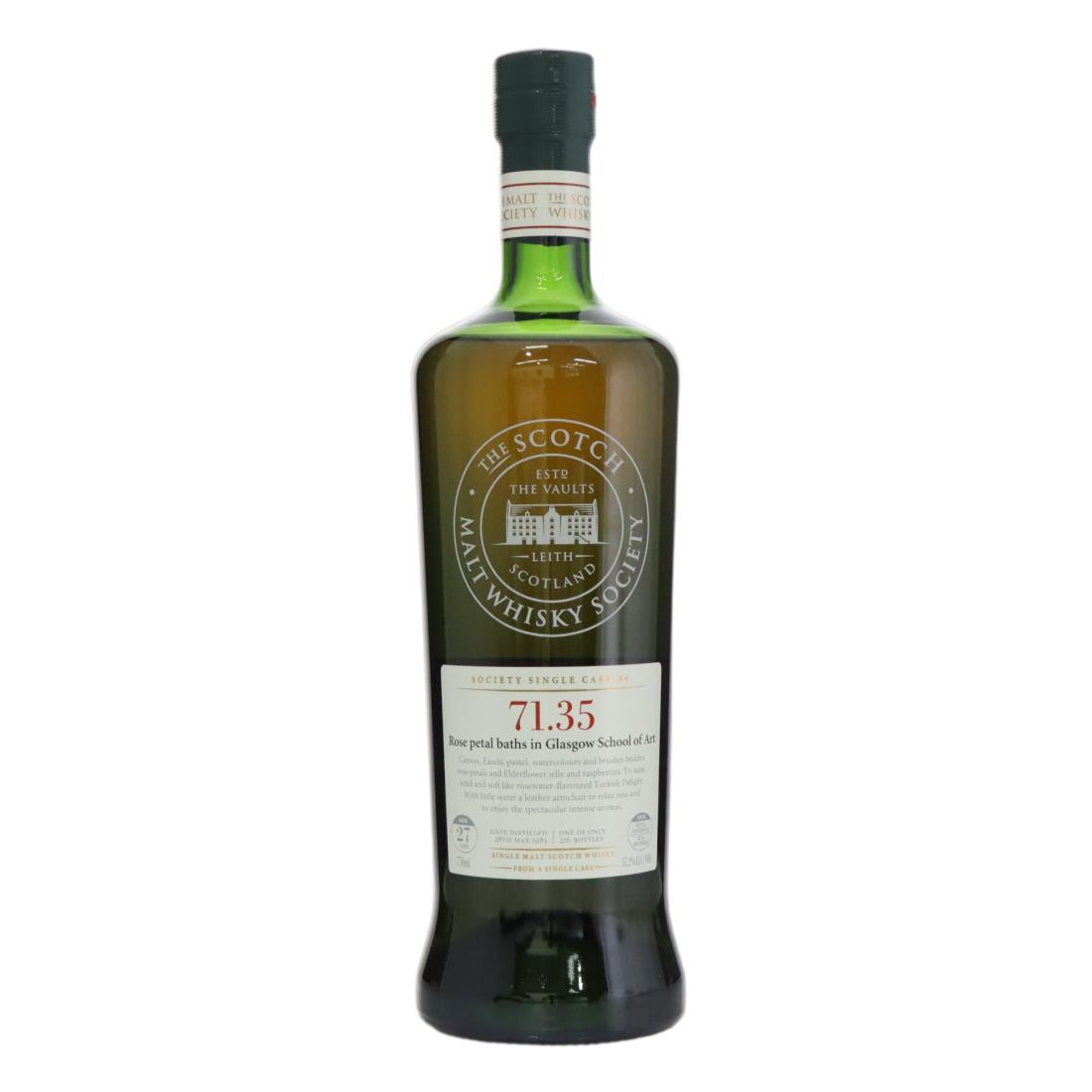 Glenburgie 1985 Smws 27 71 35 Rose Petal Baths In Glasgow School Of Art