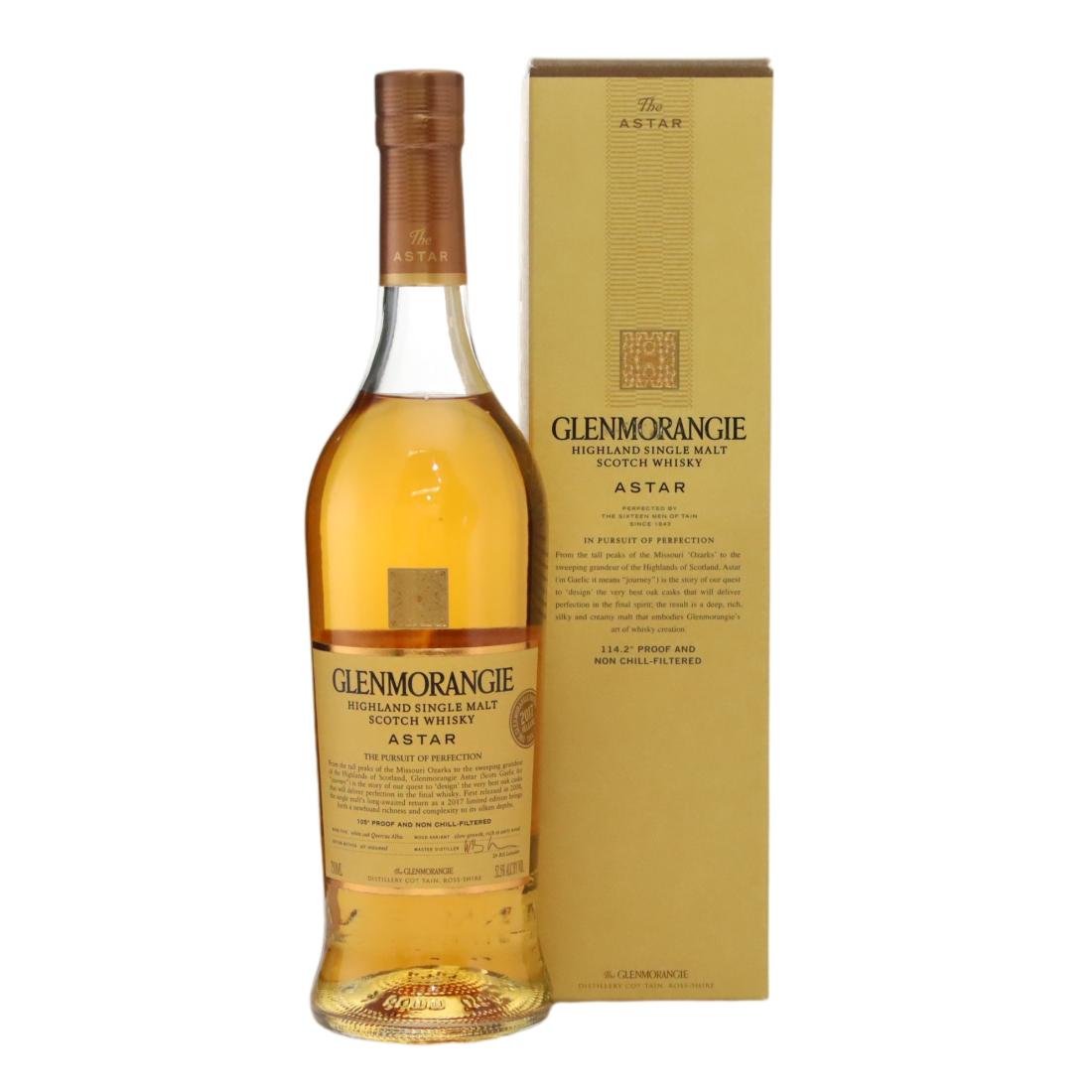 Glenmorangie Astar, Bourbon Cask, 2017, 52.5% whisky bottle