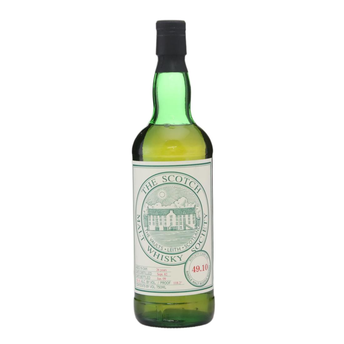 St. Magdalene 26 Year Old, Cask #49.10, 1982, The Scotch Malt Whisky Society, 59.1% whisky bottle