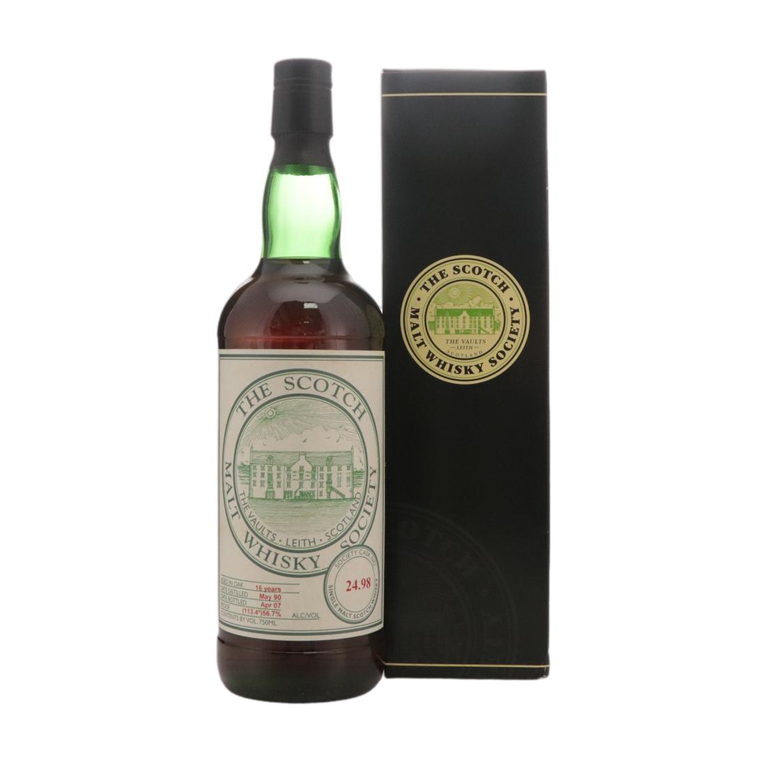 Macallan 16 Year Old, Cask #24.98, 1990, The Scotch Malt Whisky Society, 56.7% whisky bottle