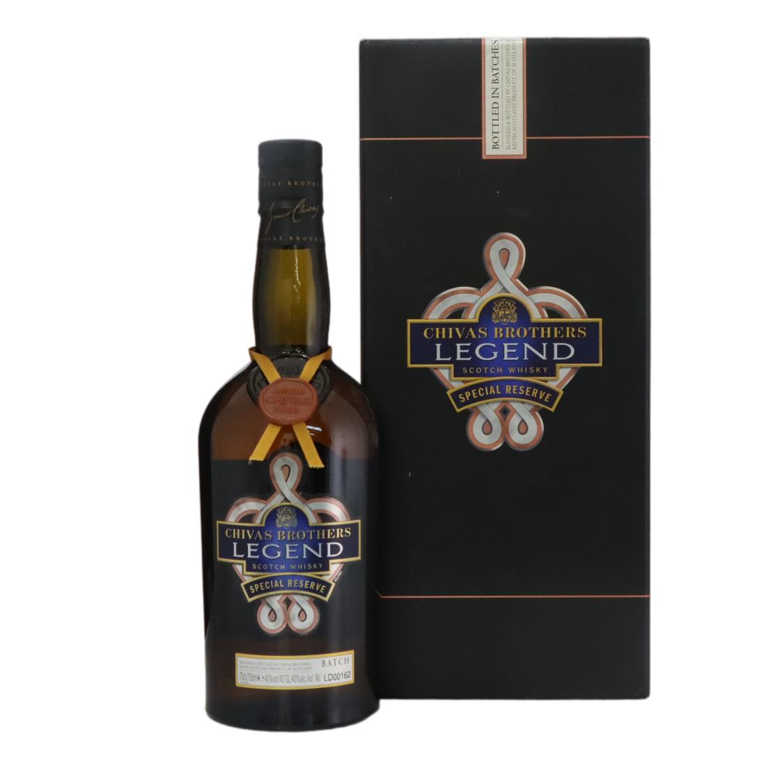 Chivas Regal Legend Special Reserve Scotch Whisky Batch No Ld00162