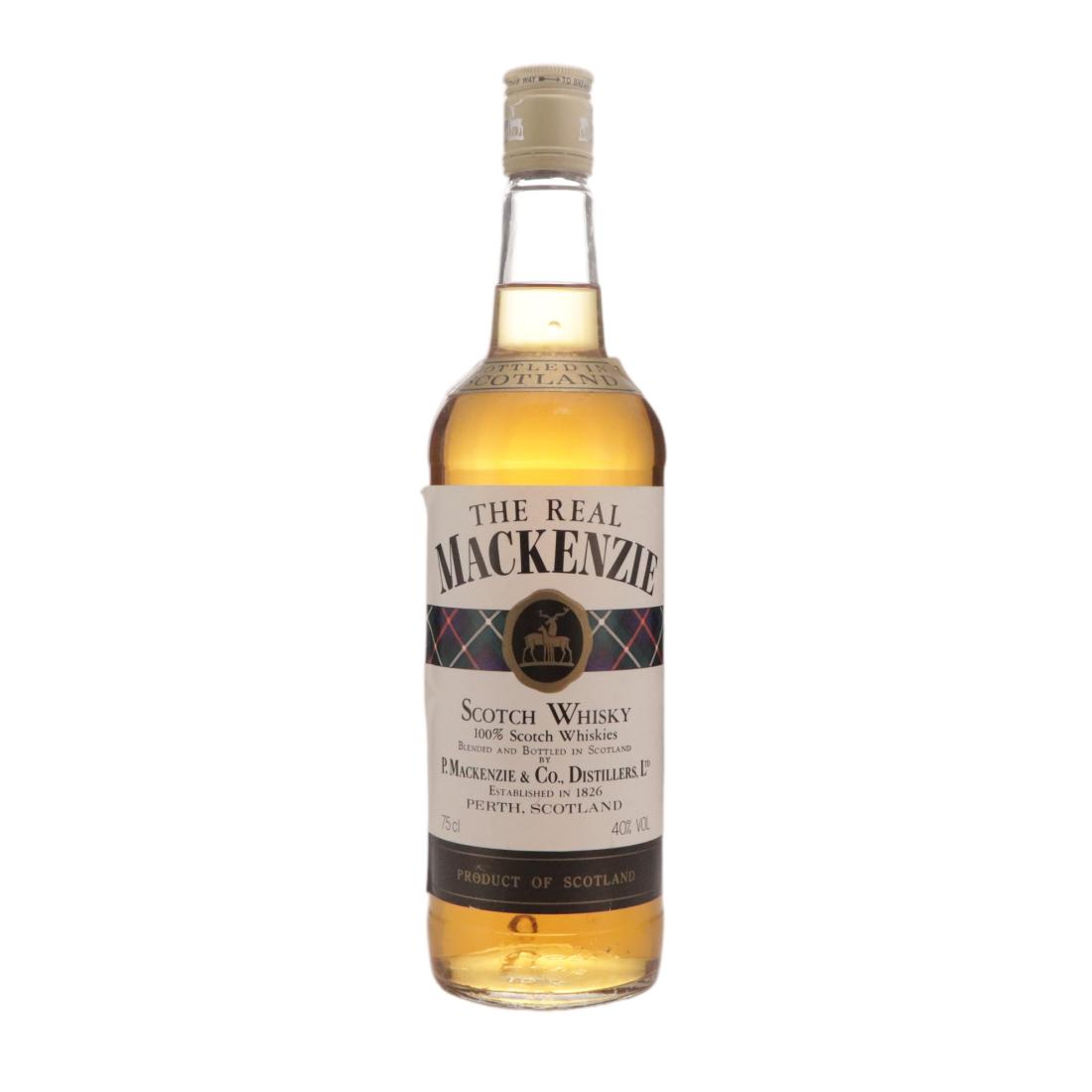 The Real MacKenzie Scotch Blend, 2012, 40% whisky bottle