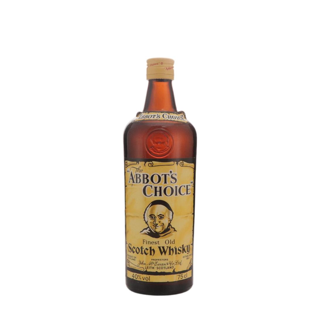 Abbot's Choice Scotch Whisky, 1991, 40% whisky bottle
