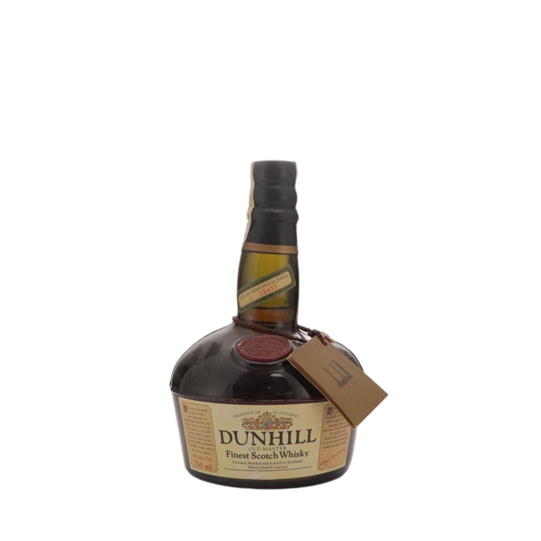 Dunhill Old Master Finest Scotch Whisky, 2016, 43% whisky bottle