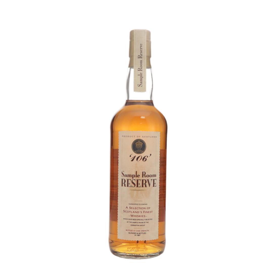 Edrington Sample Room Reserve '106', 1997 whisky bottle