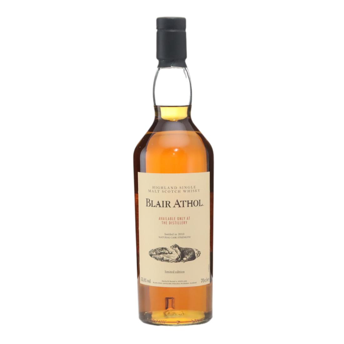 Blair Athol Available Only at the Distillery, 2010, 55.8% whisky bottle
