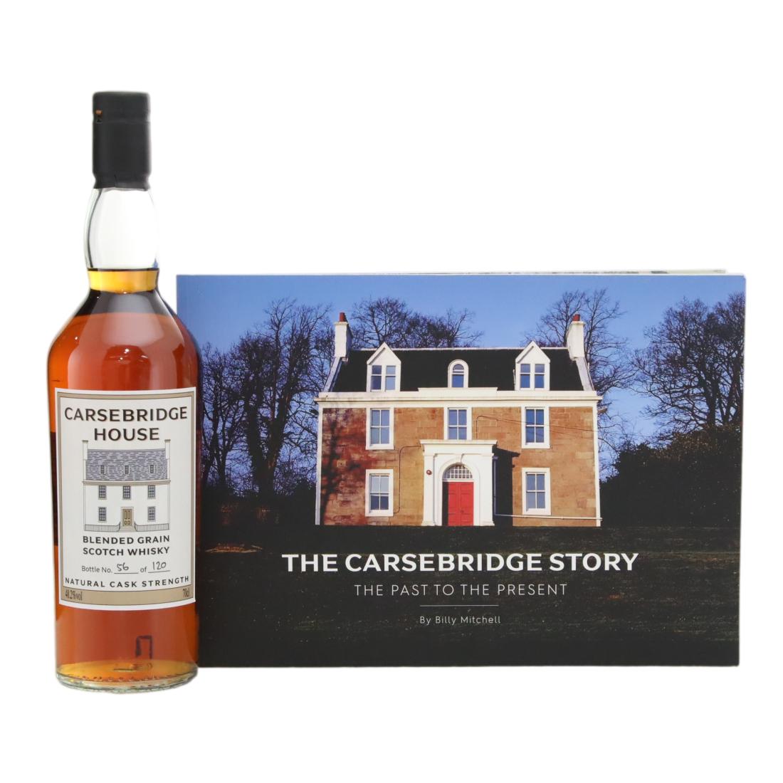 Carsebridge House Blended Grain with The Carsebridge Story by Billy Mitchell 24 Year Old, 2019, 48.2% whisky bottle