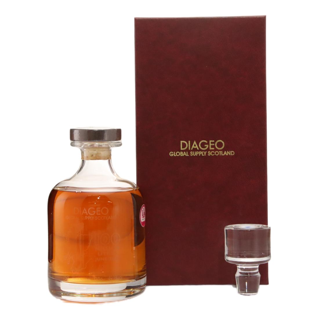 Diageo Global Supply Scotland 100 Million Litres Scotch Whisky, 2007, 49.1% whisky bottle