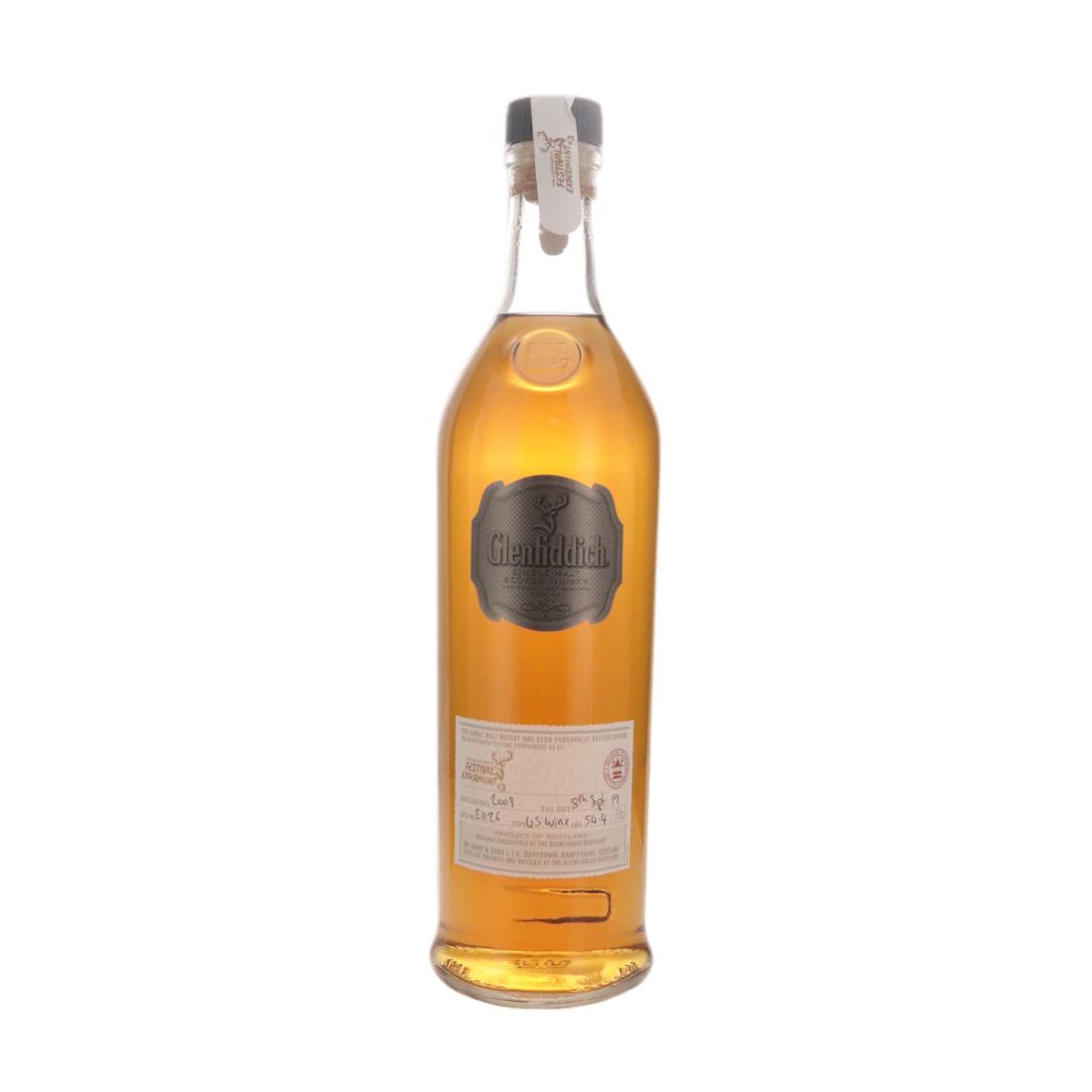 Glenfiddich The Glenfiddich Festival Experiment No. 3 11 Year Old, Wine Cask, Cask #21126, 2019, 54.4% whisky bottle