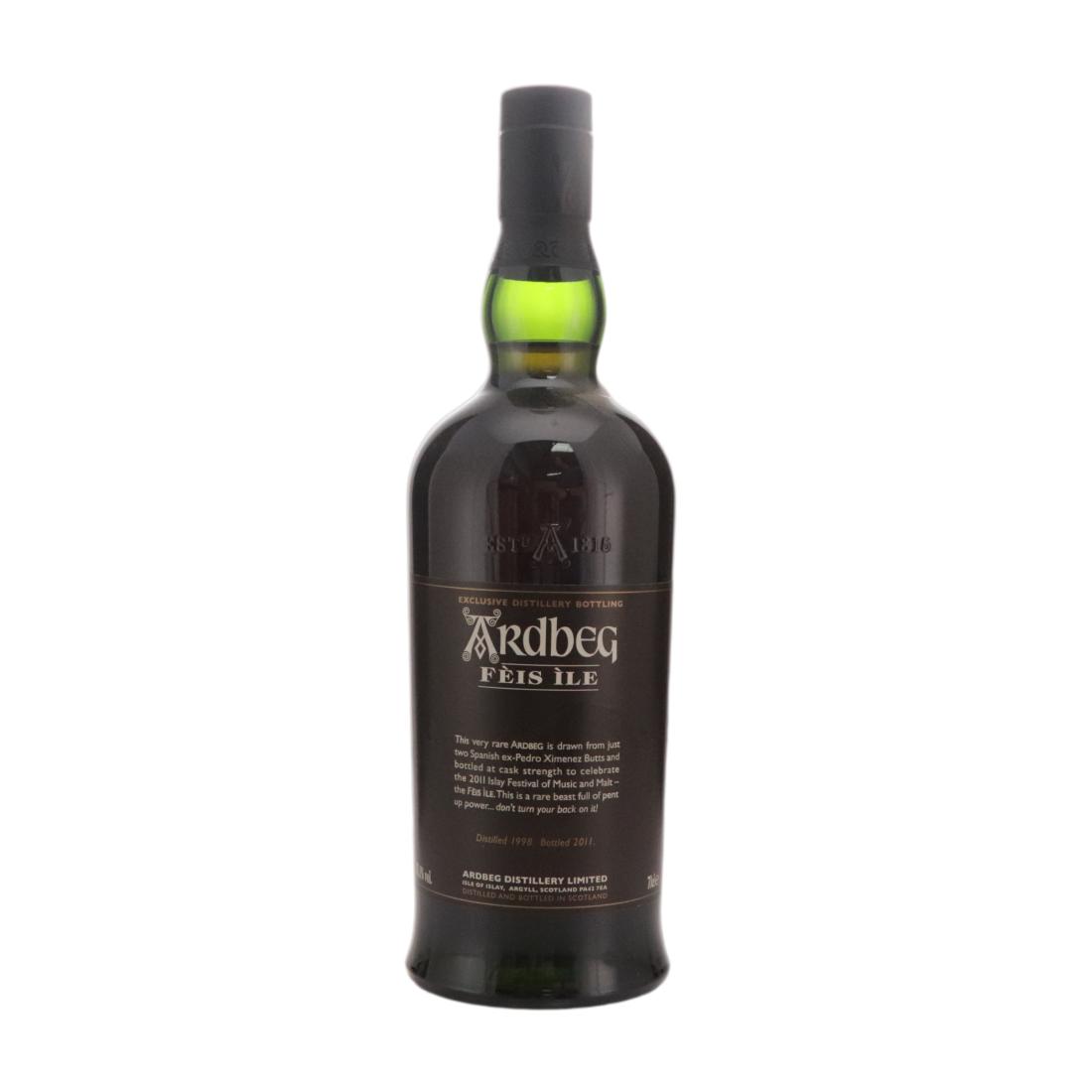 Ardbeg Fèis Ìle - 'El Diablo' 12 Year Old, Sherry Cask, 2011, 55.1% whisky bottle